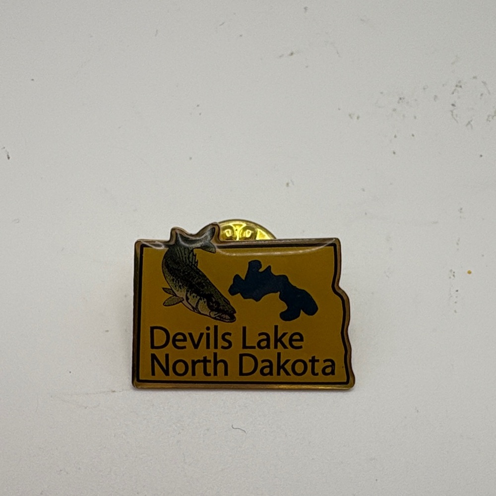 Devils Lake North Dakota Pin